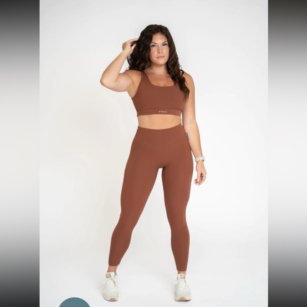 NWT P’tula Sierra Leggings 26” size L in sienna